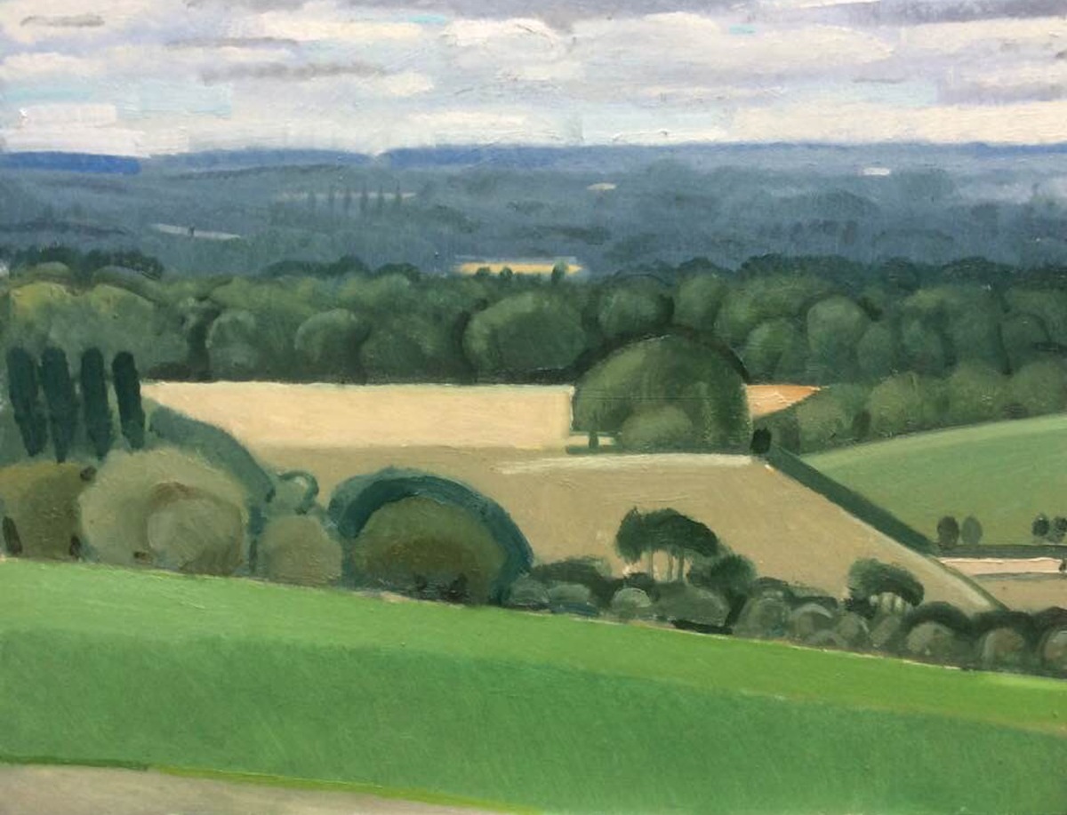 Towards Woodeaton from Common Road