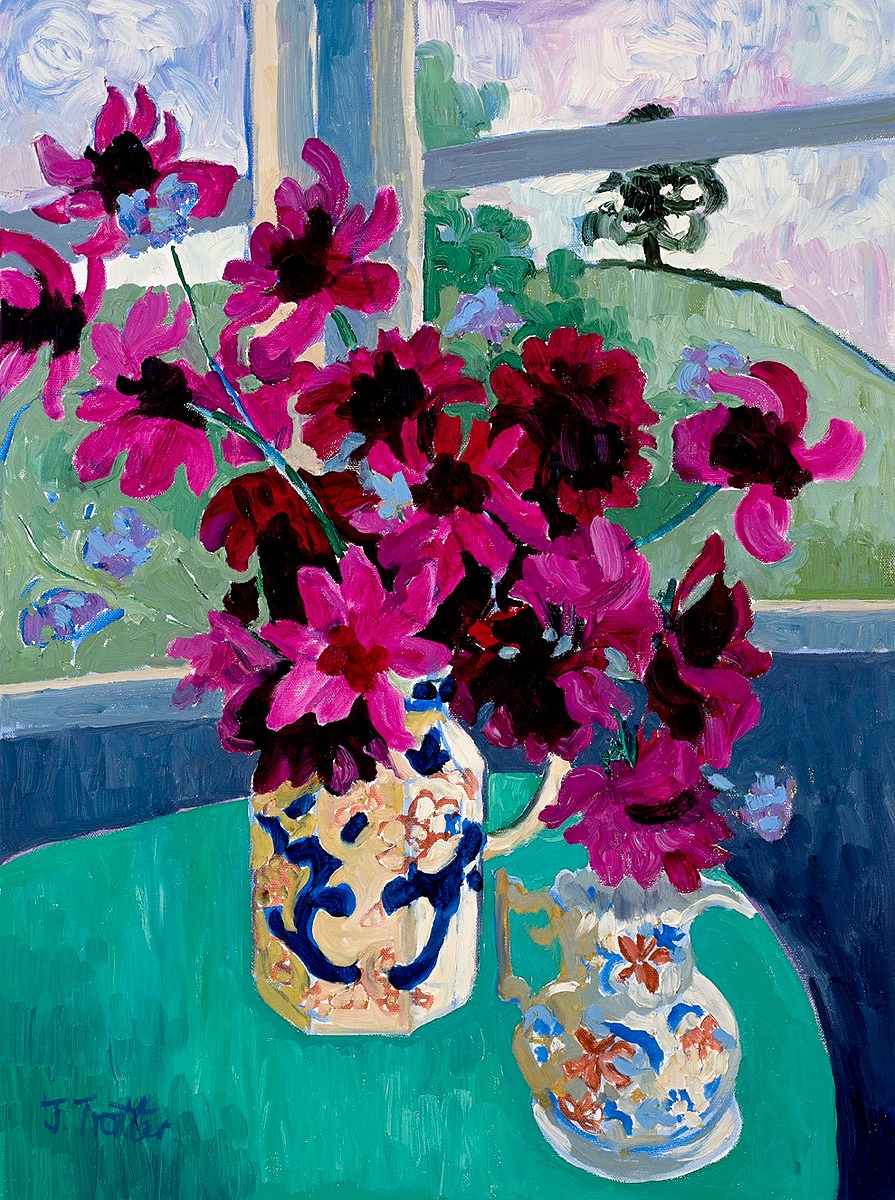 Dahlias with Jug 2018