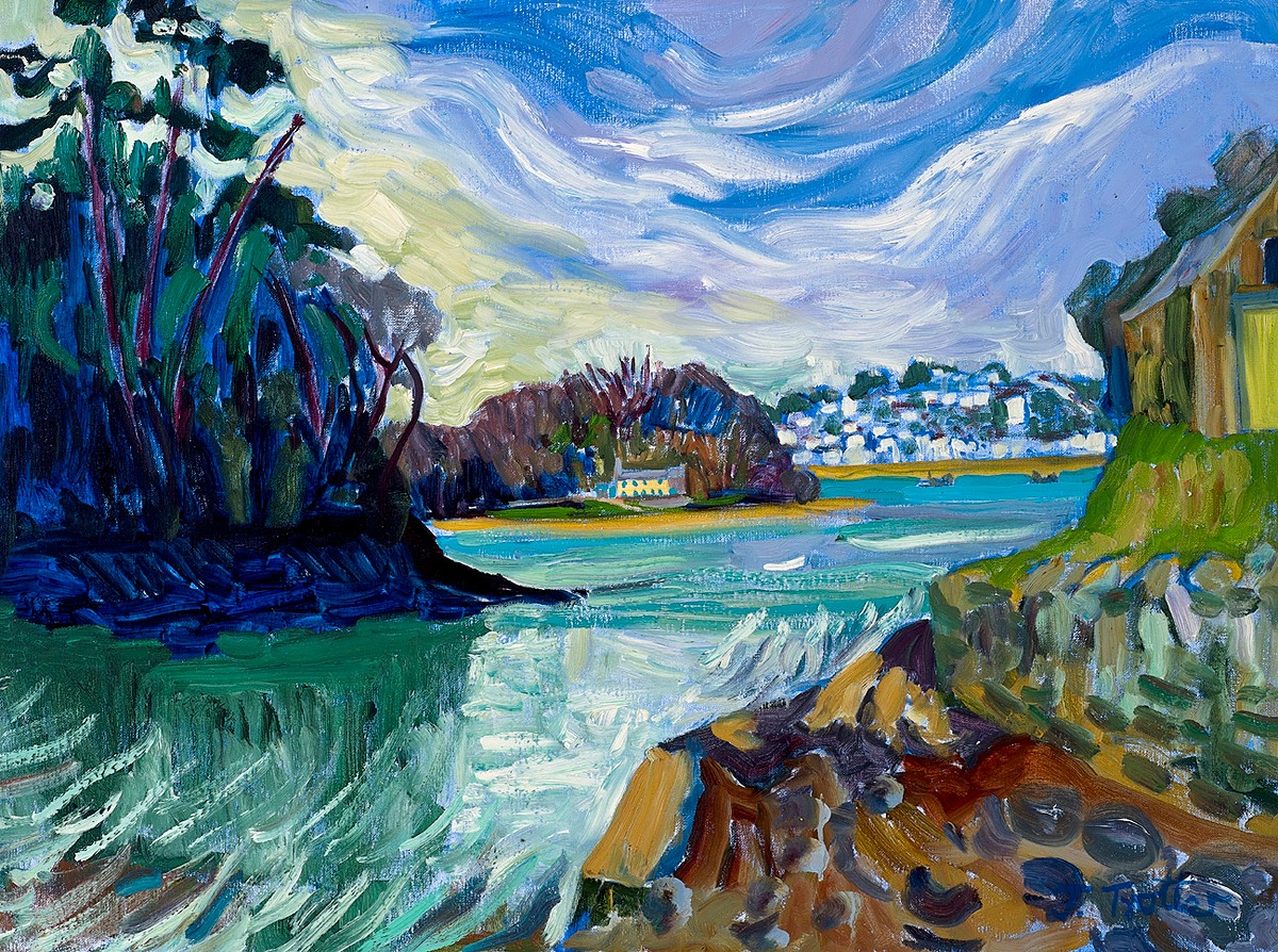 St. Mawes from Place, Cornwall 2017