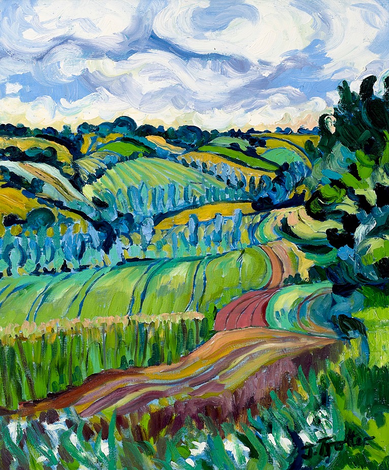 Farm near Bures, Suffolk 2016