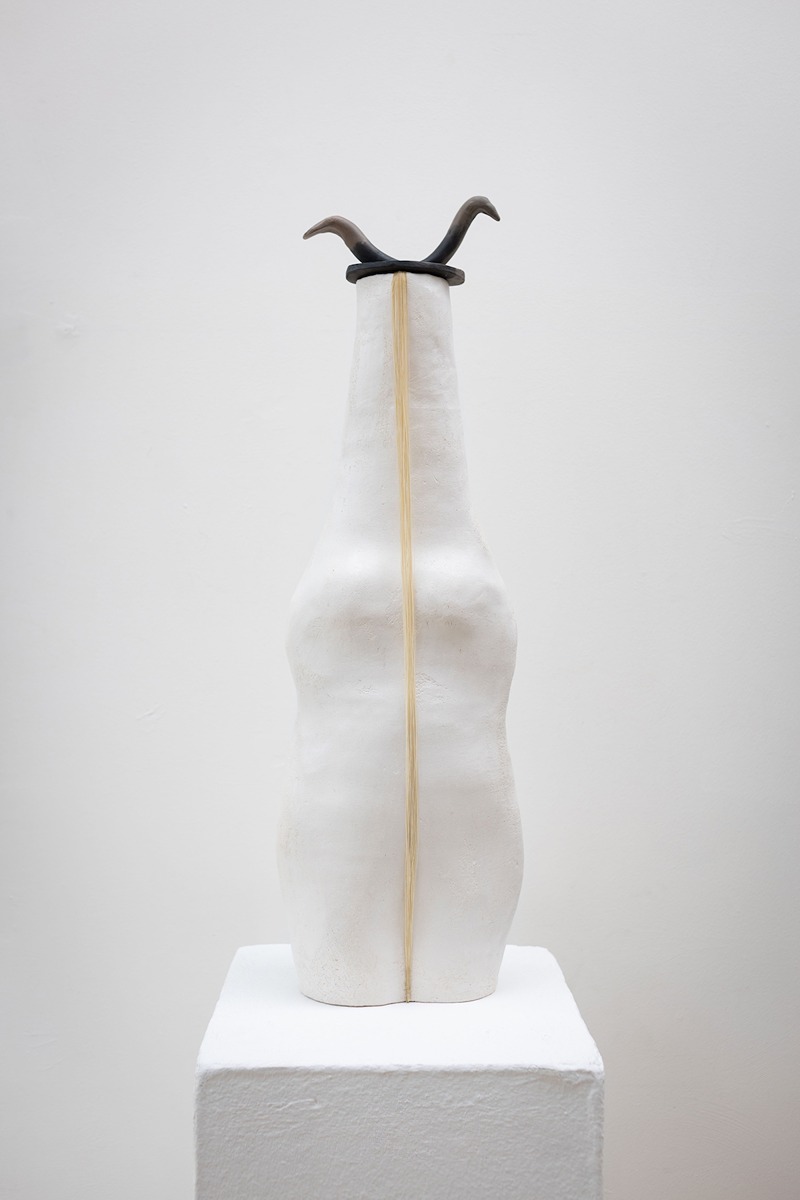 Violin Woman with Minoan Bird